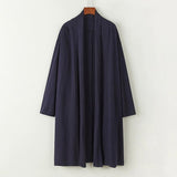 Men's Mandarin-collar Mid-length Trench Coat