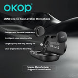 KP-M119 Wireless Lavalier Microphone In Stock New Model For Vlogs Livestreaming And Short-Form Video Recording Features Outdoor Use And Digital Display