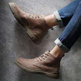 Workwear Shoes Mid-help War Wolf Tide Men's Boots British Style Desert Boots