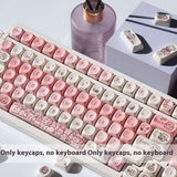 Fragrant Pig Key Cap MOA Height PBT Key Cap Five-sided Sublimation Cute