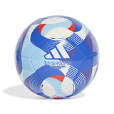 adidas Unisex-Adult Olympics Training Soccer Ball White/Solar Red/Clear Sky/Team Royal Blue 3