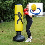 Fitness Inflatable Boxing Column Fighting Column Sandbag Vertical Venting Toy