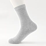 Mens Casual Soft And Breathable Mid-calf Socks