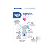 Wee Baby Manual Breast Pump - Single-Handed, Portable & Comfortable Breast Milk Pump for Nursing Mothers