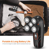 4D Electric Shavers Razor IPX7 Rechargeable Beard Trimmer