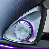 TESERY 4D Rotating LED Ambient Tweeter Speakers for Model Y Juniper / Model 3 Highland