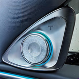 TESERY 4D Rotating LED Ambient Tweeter Speakers for Model Y Juniper / Model 3 Highland