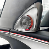 TESERY 4D Rotating LED Ambient Tweeter Speakers for Model Y Juniper / Model 3 Highland