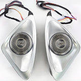TESERY 4D Rotating LED Ambient Tweeter Speakers for Model Y Juniper / Model 3 Highland