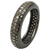 1.13 Carat Genuine TLB Diamond .925 Sterling Silver Ring