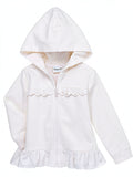 First Impressions Baby Girls Eyelet Hoodie-18Mo