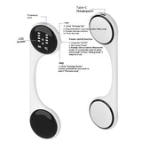 Bone Conduction Wireless Bluetooth Help Sleep Music Box Pillow Bluetooth Audio