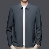 Mens Versatile Casual Lapel Jacket For Spring And Autumn