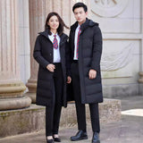 Mens Long Thick Winter Cotton Coat