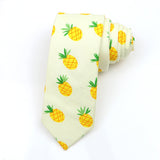 Korean Style Narrow Men's Clothing Cotton Tie