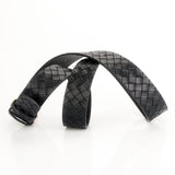 Women's Alloy Pin Buckle Belt Trendy Wild Belt Personality Imitation Weaving