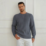 New Versatile Trendy Long-sleeve Pullover With A Round Neckline