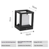 Waterproof Energy-saving Pillar Light For Outdoor Use With Power Connection