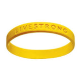 NIKE Official Live Strong Lance Armstrong Yellow Cancer Livestrong Rubber Wristband Bracelet Adult Size