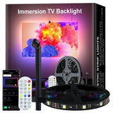 RGB Ambience Light With Computer E-sports Room Desktop Display Background