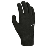 NIKE Unisex Adult YA Swoosh Knit 2.0 Gloves Black L/XL