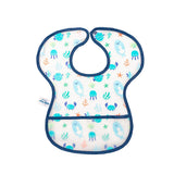 Sevi Bebe Baby Bib - Stain-Resistant, Easy-Clean, Practical Baby Feeding Accessories
