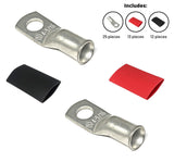4 Gauge Cable Lugs with Heat Shrink Tubing Kit