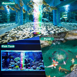 4in Multi-Colored LED Aquarium Air Bubble Lamp