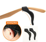 4 Pair Anti Slip Glasses Ear Hooks Tip