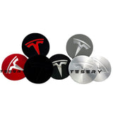 4 Pcs Hub Caps Covers Car for Tesla Model 3/Y/S/X (Diameter 56MM)