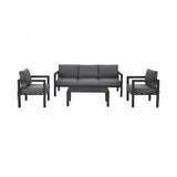 Premium Outdoor Aluminum Furniture Set For Backyard & Poolside, 4PCS (SAK73532)
