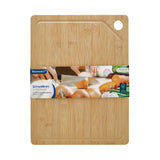 Ideenwelt Bamboo Cutting Board for Kitchen Prep 33x25 cm
