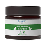 Bonafel Pet Dental Chews for Cats and Dogs - Natural Oral Health Supplement with Green Tea, Mint, and Omega 3-6