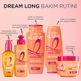 Loreal Paris Elseve Dream Long: Split End Repair & Hair Growth Keratin Shampoo for Long, Damaged Hair - 10.14 fl oz