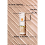 La Roche Posay Anthelios Age Correct Daily Tinted Cream SPF50+ - Tinted Sunscreen Cream for Anti-Aging & Sensitive Skin
