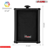 5 CORE Outdoor Speakers Pair Stereo in Wall Speaker 100W Peak Passive Mount Wired Waterproof Patio House Garage Indoor Exterior Audio System Bocinas para Casa - 10T G 2PCS