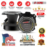 5 Core Tweeters Speakers Car Audio Pair 600W Combined Peak 4 Ohm 3.5 Inch Aluminum Super Bullet Tuiters Para Sonido Para Carro - TW BLT 180 CH PAIR