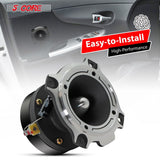 5 Core Tweeters Speakers Car Audio Pair 600W Combined Peak 4 Ohm 3.5 Inch Aluminum Super Bullet Tuiters Para Sonido Para Carro - TW BLT 180 CH PAIR