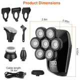 5-in-1 Rechargeable Cordless Trimmer Shaver Kit