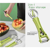 5-in-1 Stainless Steel Fruit Carving Tools