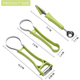 5-in-1 Stainless Steel Fruit Carving Tools