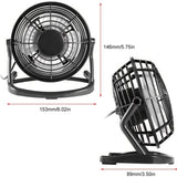 5-Inch USB Personal Desk Fan