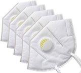 5 Layers KN95 Face Mask with Breathing Valve