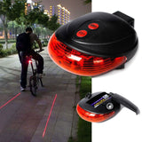 5 LED Rear Bike Safety Light
