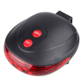 5 LED Rear Bike Safety Light