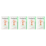 5-Pack: 3 Pairs Moisturizing Foot Treatment Masks