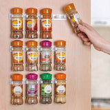 5-Pack: Cabinet Spice Wall Rack Storage