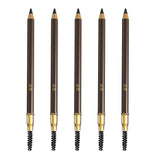 5-Pack: Eyebrow Pencil Longlasting Waterproof Durable Liner