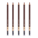 5-Pack: Eyebrow Pencil Longlasting Waterproof Durable Liner