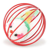 5-Pack: Pet Cat Kitten Playing Mouse Ball Cage
